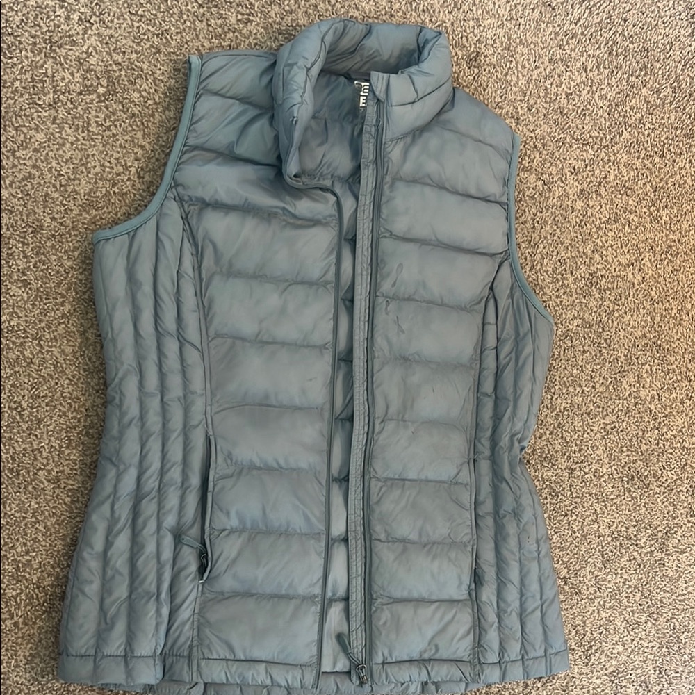 32 Degrees Blue Quilted Puffer Vest
